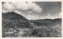 Clouds Over Pine Mountain Postcard