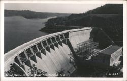 Allatoona Dam Postcard