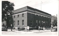 U.S. Post Office Building Postcard