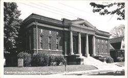 Central Avenue Christian Church Postcard