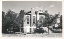 First Presbyterian Church Postcard