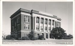 Mitchell County Court House Postcard