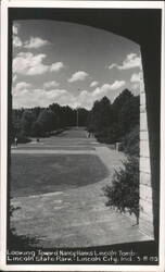 Looking Toward Nancy Hanks Lincoln Tomb - Lincoln State Park Postcard