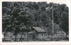 Lincoln's Boyhood Home at Knob Creek Postcard
