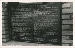 The Shrine of St. Joseph of the Mountains Plaque Postcard