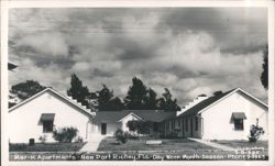 Mar-K Apartments Postcard