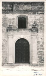 Arched Doorway Castillo De San Marcos Postcard