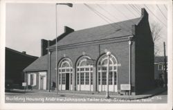 Andrew Johnson's Tailor Shop Building, National Monument Headquarters Postcard