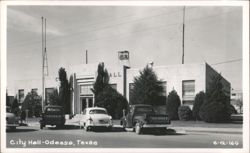 City Hall with Studebaker Trucks, Odessa Postcard
