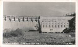 Allatoona Dam Postcard