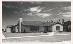 A Modern Home Postcard