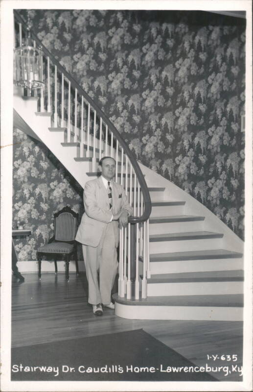 Stairway Dr. Caudill's Home Lawrenceburg Kentucky