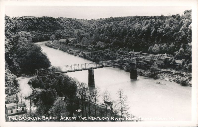 The Brooklyn Bridge Across The Kentucky River Shakertown
