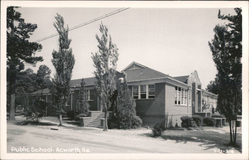 Acworth Public School Building Georgia
