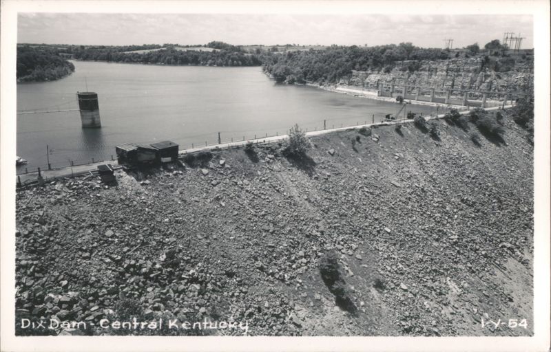 Dix Dam and Lake View, Central Kentucky High Bridge