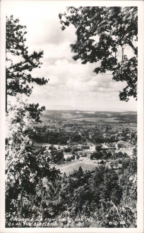View from Woble Oak Mountain overlooking Ringgold, FL Georgia