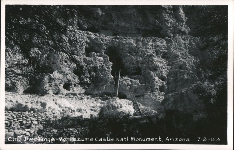 Cliff Dwellings - Montezuma Castle Natl. Monument Camp Verde Arizona