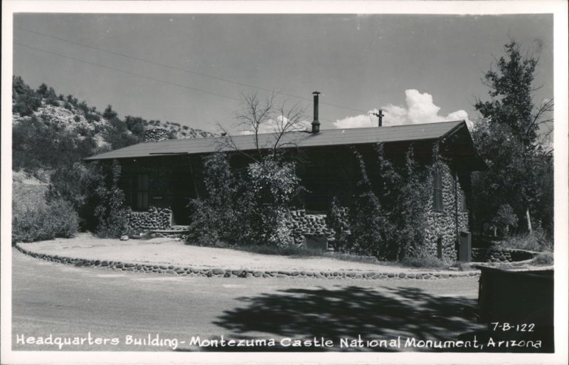 Headquarters Building - Montezuma Castle National Monument Camp Verde Arizona
