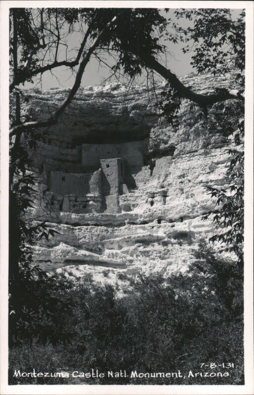 Montezuma Castle National Monument Cliff Dwelling Camp Verde Arizona