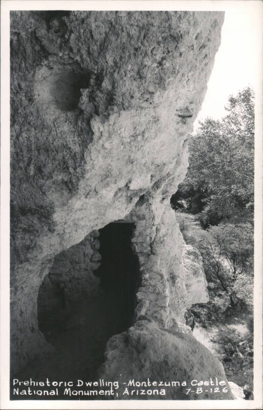 Prehistoric Dwelling - Montezuma Castle National Monument Camp Verde Arizona