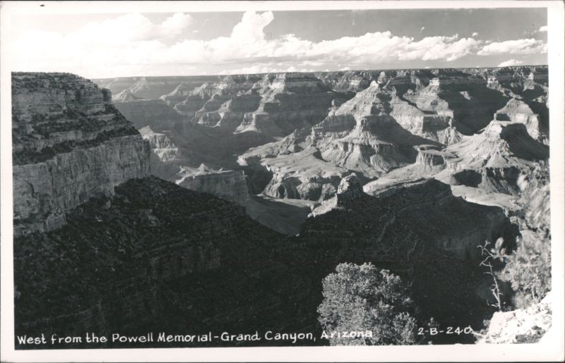 Grand Canyon, Arizona - West from Powell Memorial Grand Canyon National Park