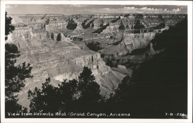 View from Hermits Rest - Grand Canyon Grand Canyon National Park Arizona