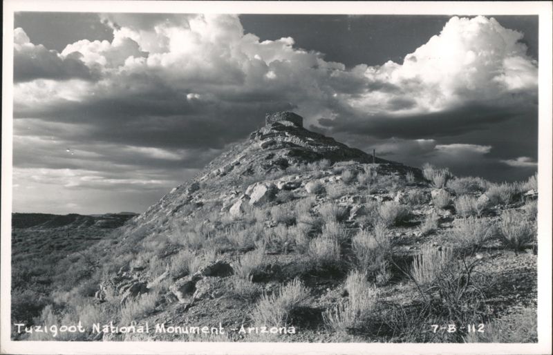 Tuzigoot National Monument, Ancient Ruins on a Hillside Clarkdale Arizona