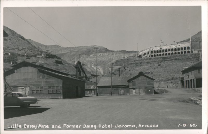 Little Daisy Mine and Former Daisy Hotel, Jerome, Arizona