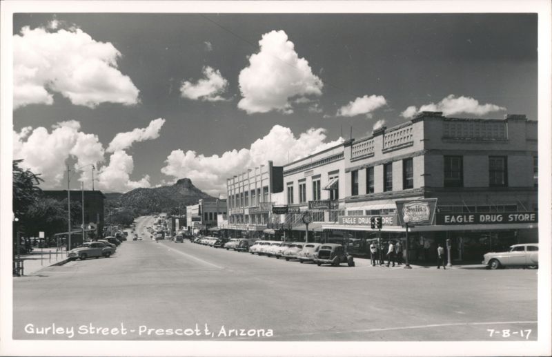 Gurley Street, Prescott, Arizona - Downtown View
