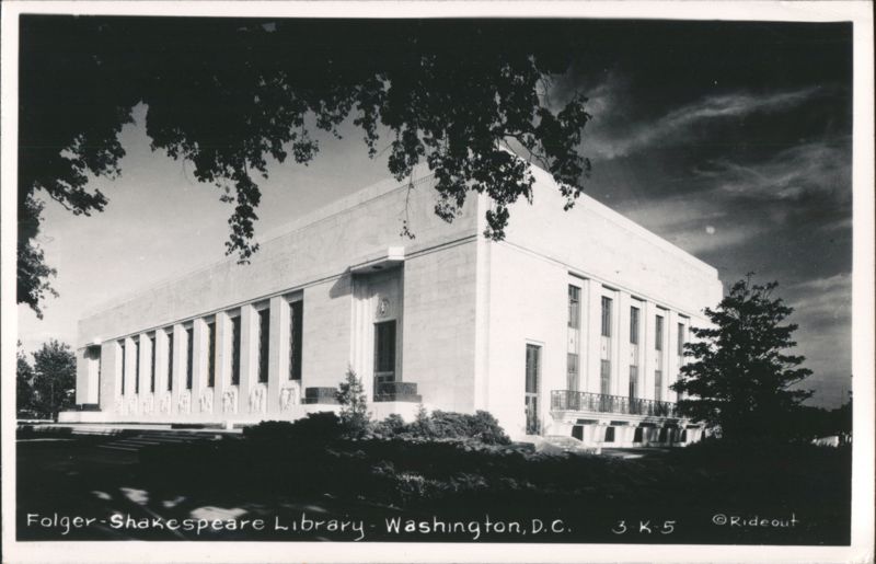 Folger Shakespeare Library Exterior View Washington District of Columbia