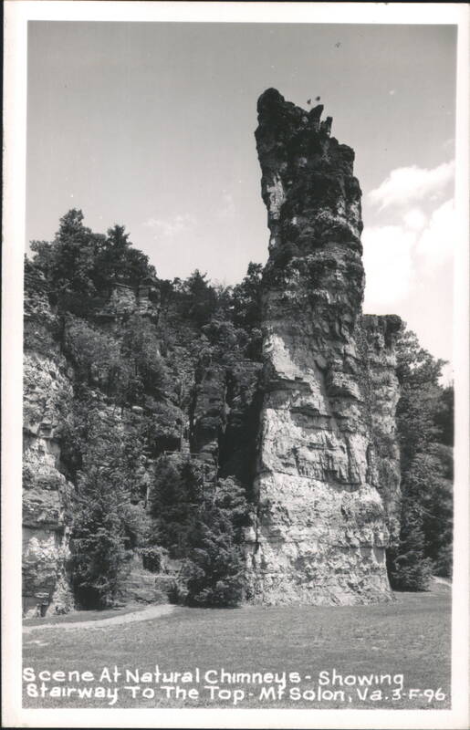 Natural Chimneys - Stairway To The Top - Mt Solon, VA Mount Solon Virginia
