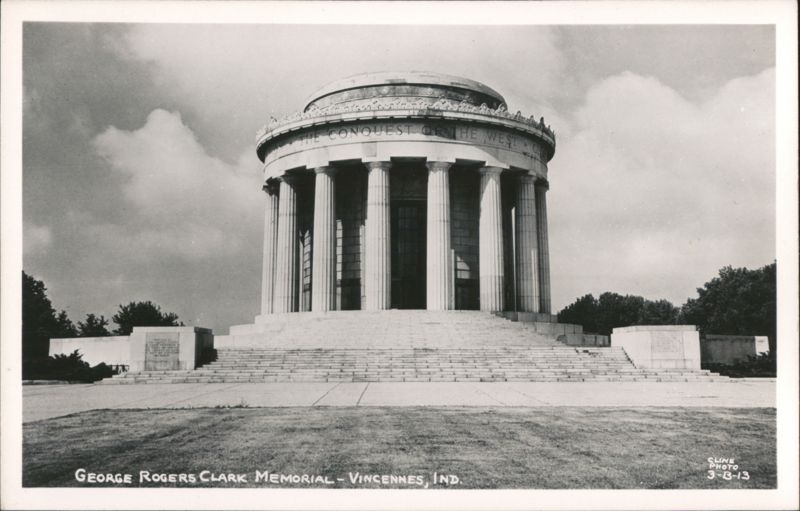 George Rogers Clark Memorial, 'The Conquest of the West' Vincennes Indiana
