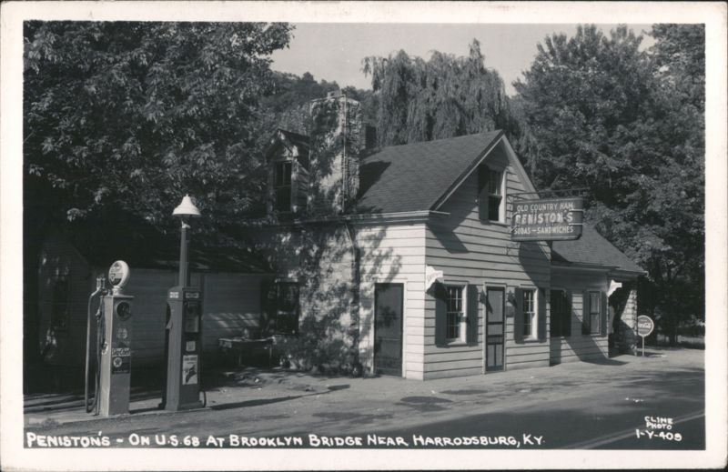 Peniston's Store, Gas Station & Restaurant on US 68 near Brooklyn Bridge Harrodsburg Kentucky