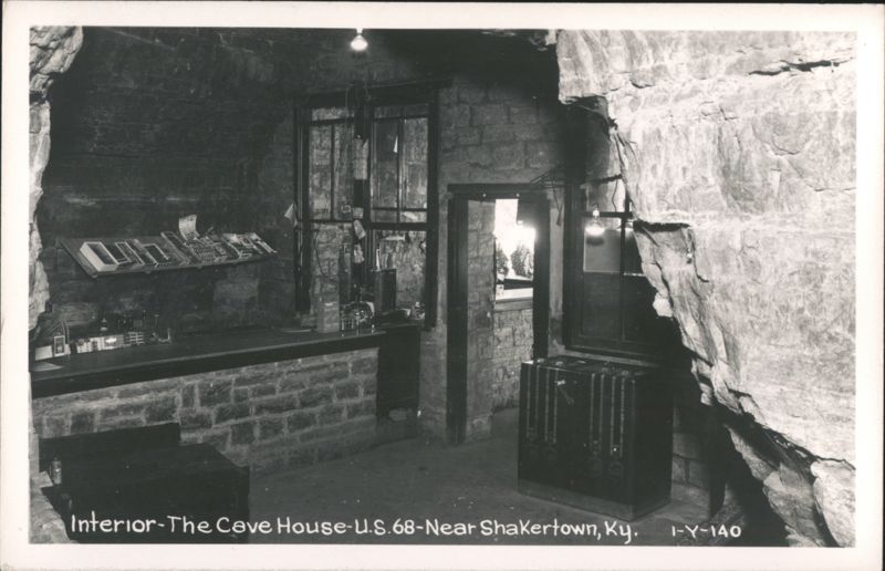 The Cave House, U.S. 68, Near Shakertown, KY Kentucky