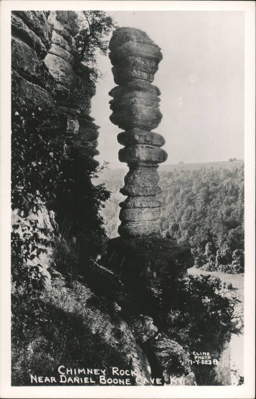 Chimney Rock Near Daniel Boone Cave High Bridge Kentucky