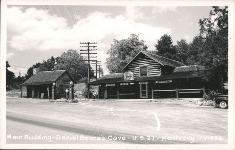 Main Building - Daniel Boone's Cave - U.S. 27 High Bridge Kentucky