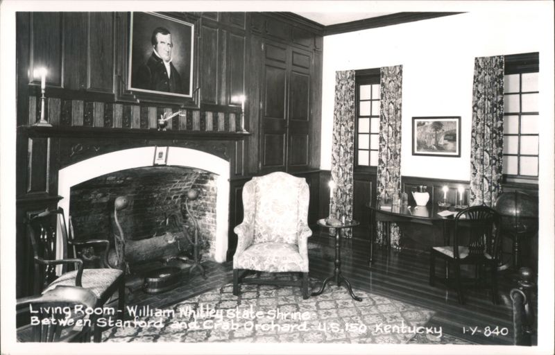 Living Room - William Whitley State Shrine Stanford Kentucky