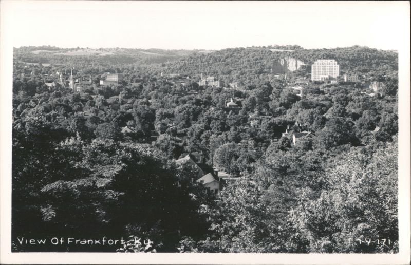 Panoramic View of Frankfort, Kentucky
