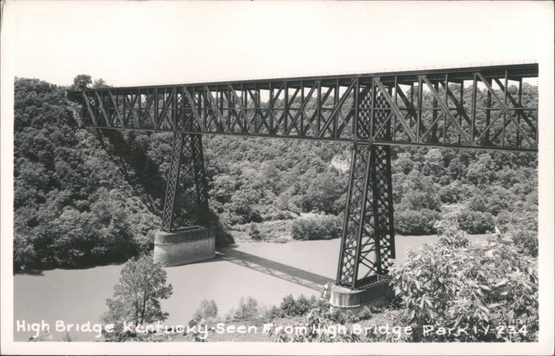 High Bridge - Seen From High Bridge Park Kentucky