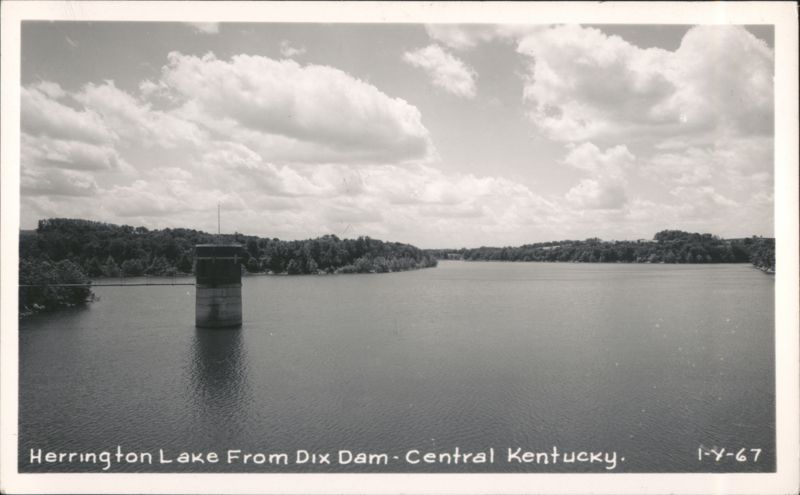 Herrington Lake From Dix Dam High Bridge Kentucky
