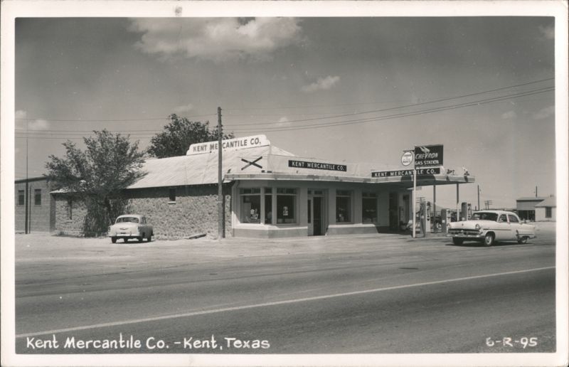 Kent Mercantile Co. and Chevron Gas Station Texas