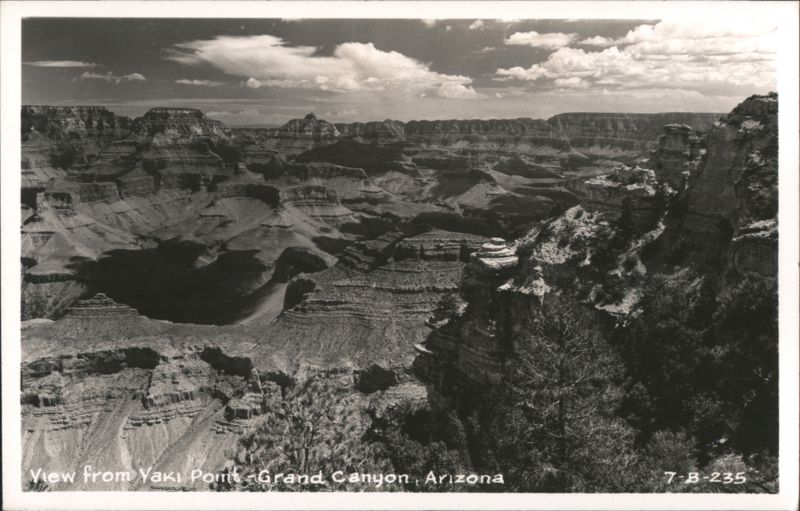 View from Yaki Point - Grand Canyon Grand Canyon National Park Arizona