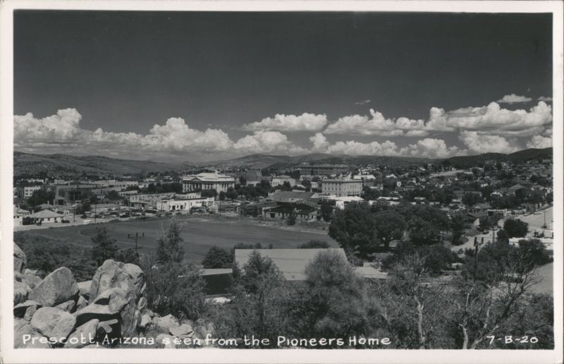 Prescott, Arizona seen from the Pioneers Home