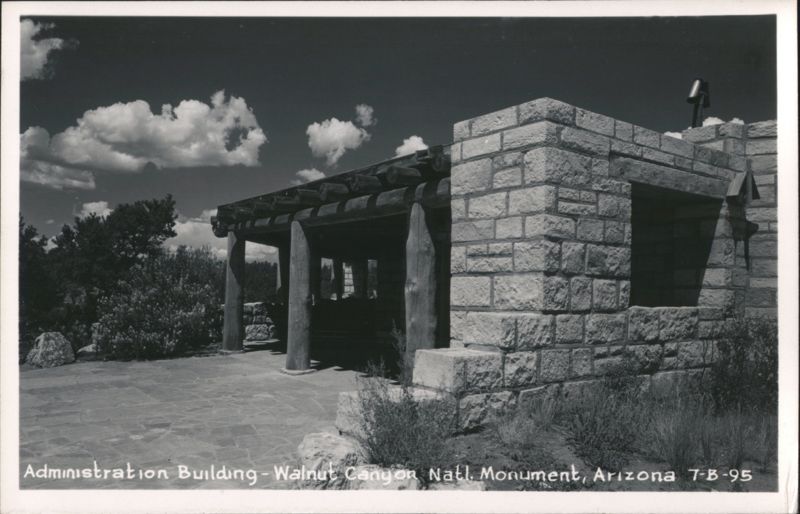 Administration Building - Walnut Canyon Natl. Monument Flagstaff Arizona