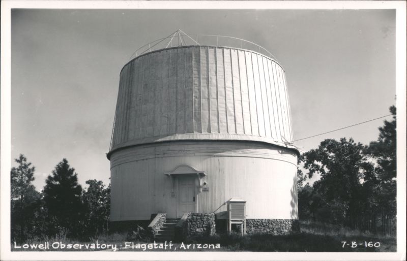 Lowell Observatory Dome with Trees Flagstaff Arizona