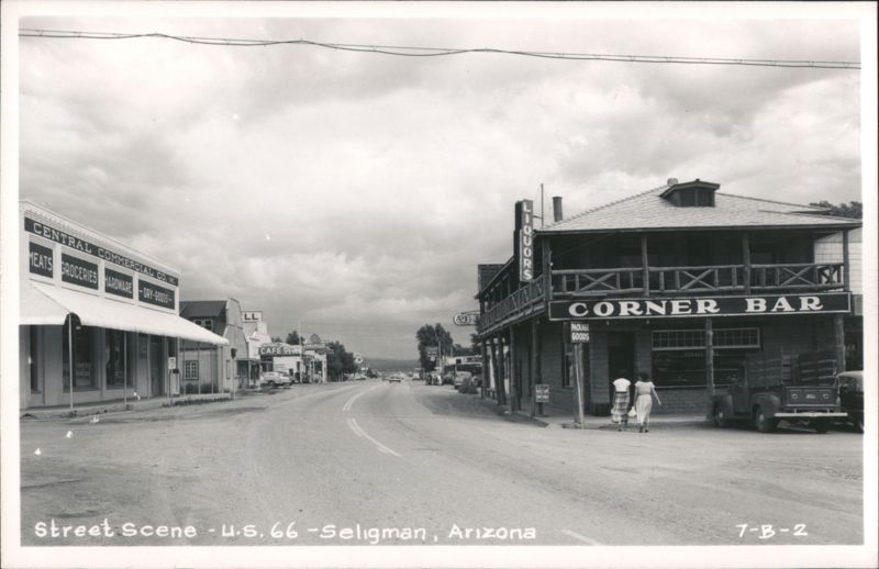 Street Scene - U.S. 66 - Seligman, Arizona
