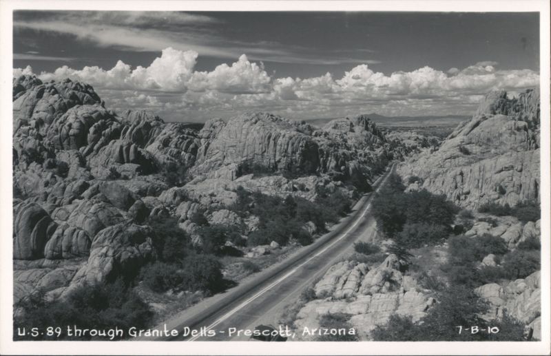 U.S. 89 through Granite Dells Prescott Arizona