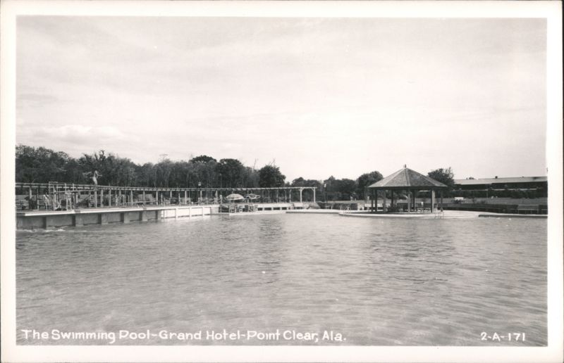 The Swimming Pool-Grand Hotel-Point Clear Alabama