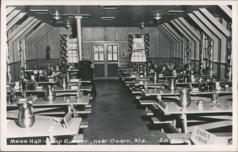 Mess Hall - Camp Rucker Ozark Alabama