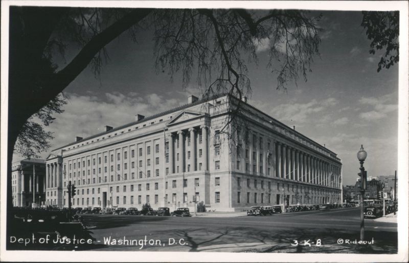 Department of Justice Building Washington District of Columbia